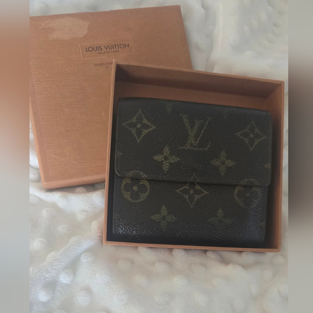 Louis Vuitton Portefeuille Elise monogram wallet